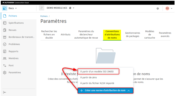 convention d’attribution de noms