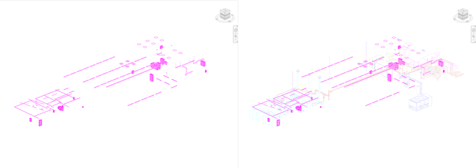 Revit les systèmes de distribution et le "Copier/Contrôler"