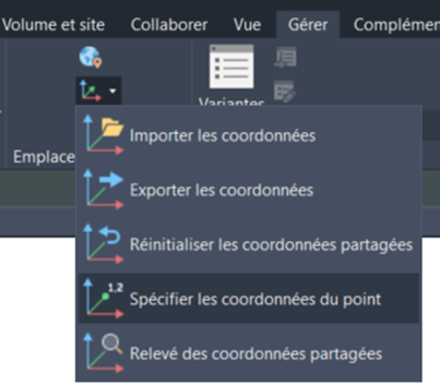 Point de base projet