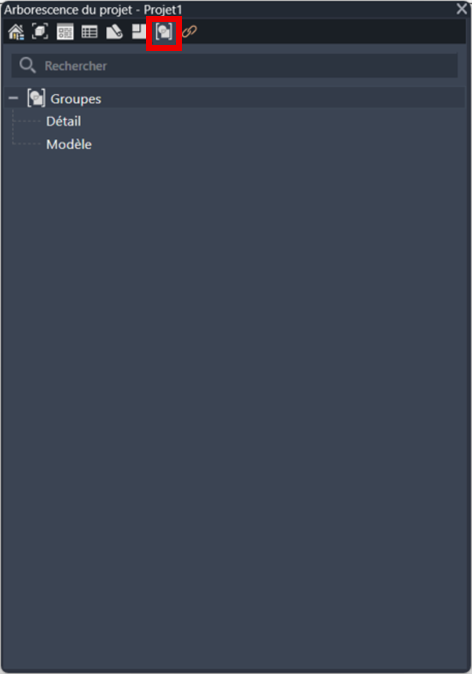 Revit, l’arborescence projet