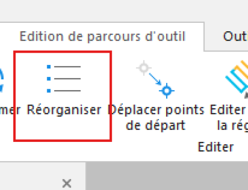 PowerMill optimiser vos parcours d&rsquo;outil grâce à la fonction réorganiser