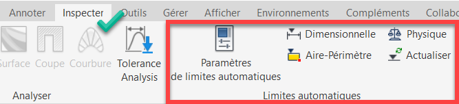 Les limites automatiques